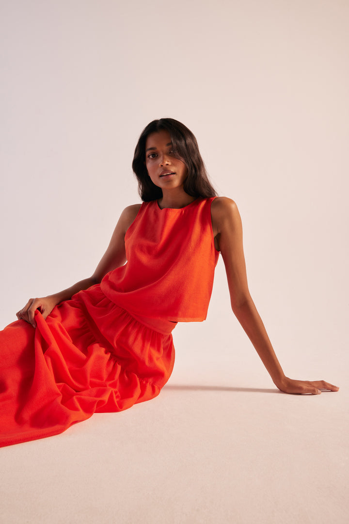 Top Roda orange