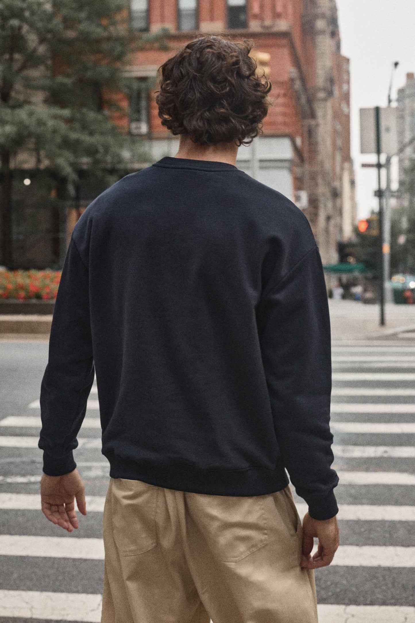 Hauteville BP navy sweatshirt