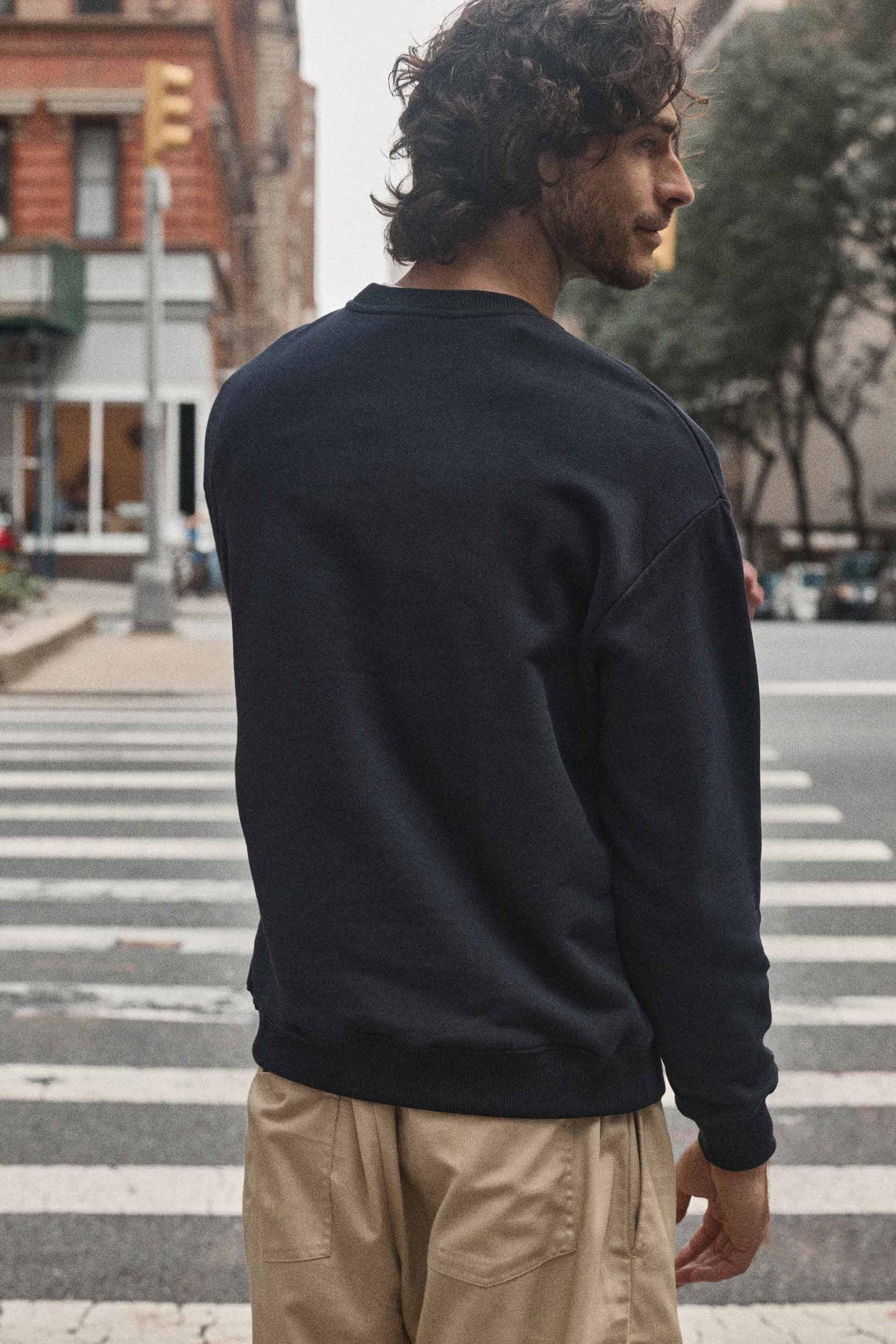 Hauteville BP navy sweatshirt