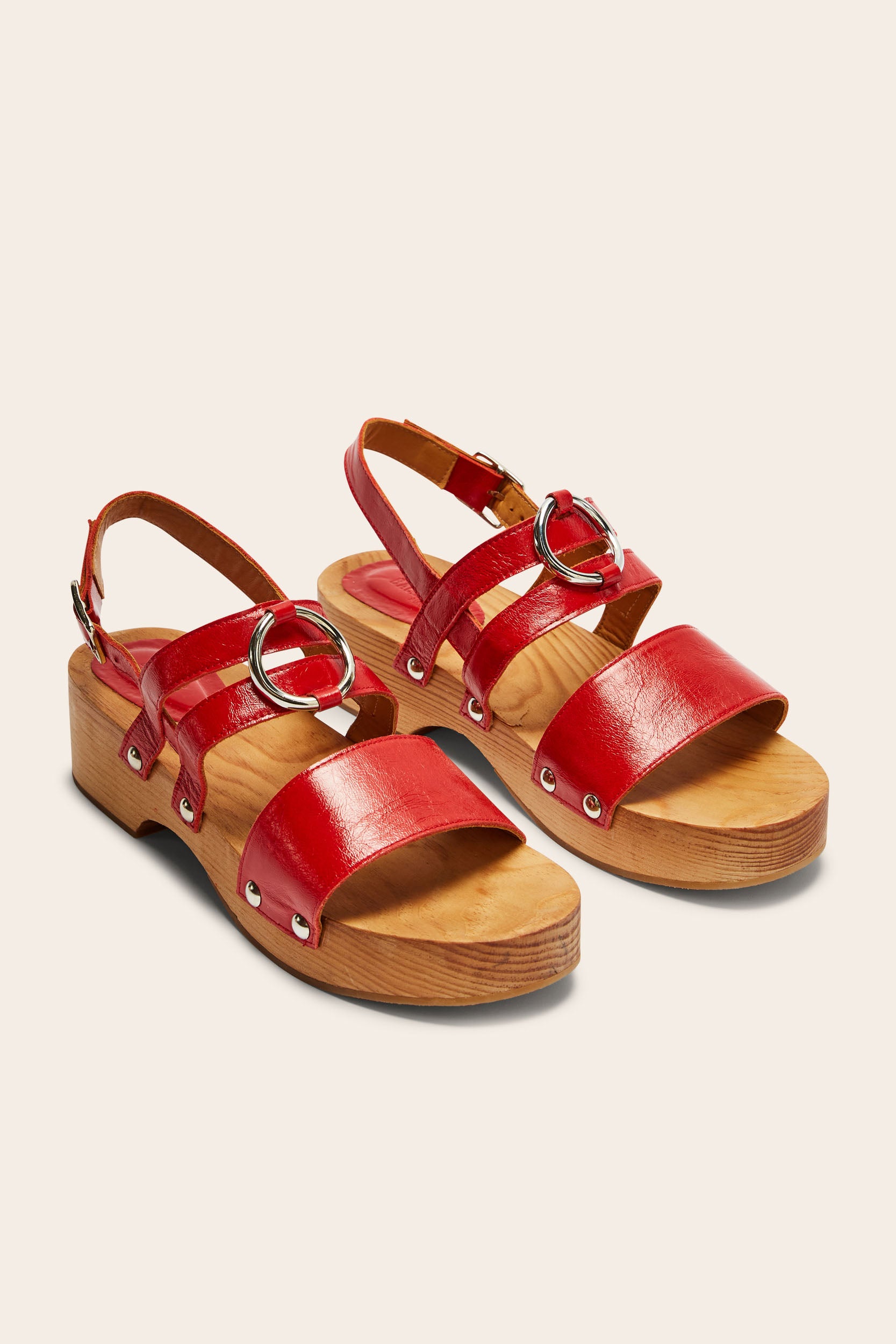 Sandales Lysia rouge
