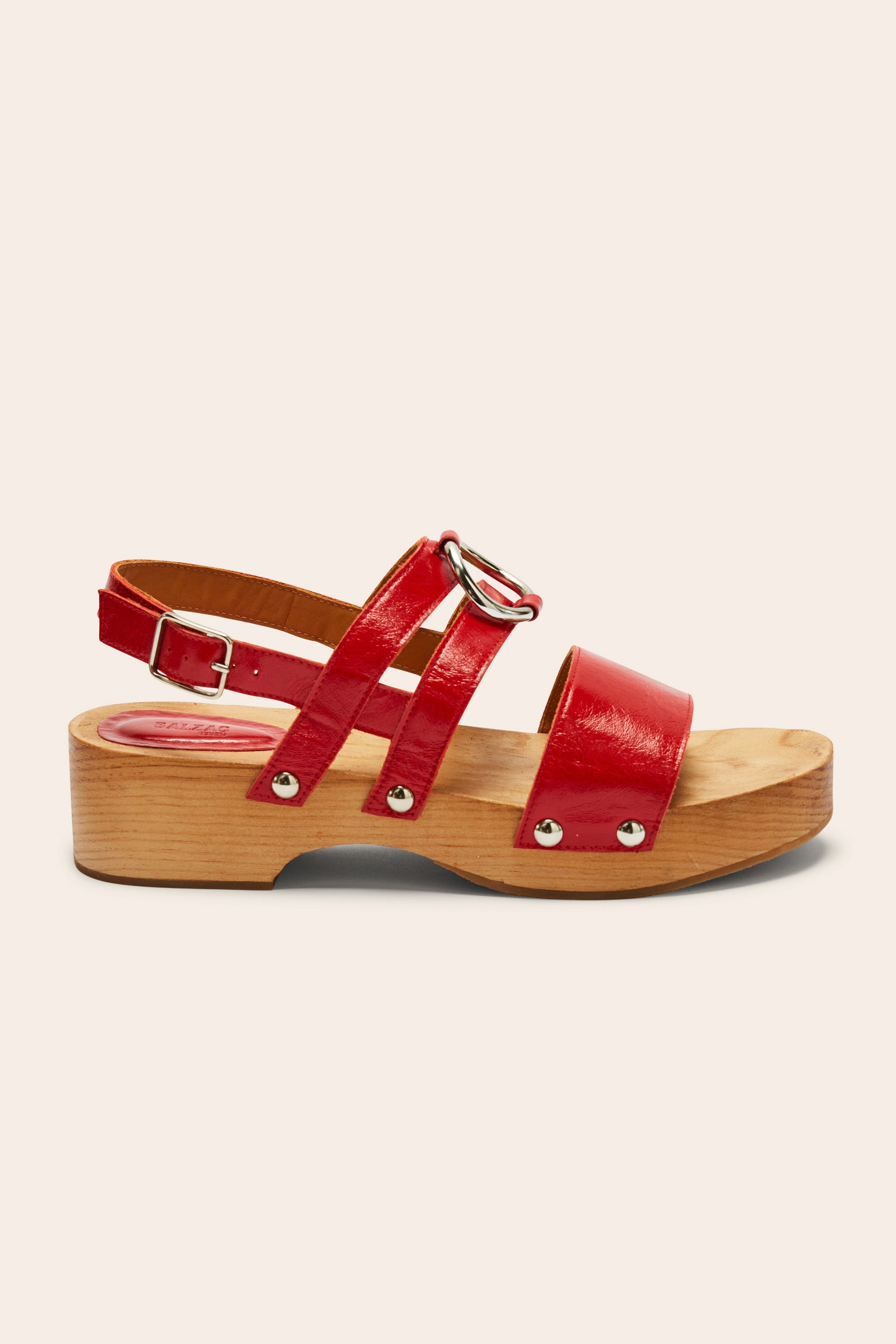Red Lysia sandals