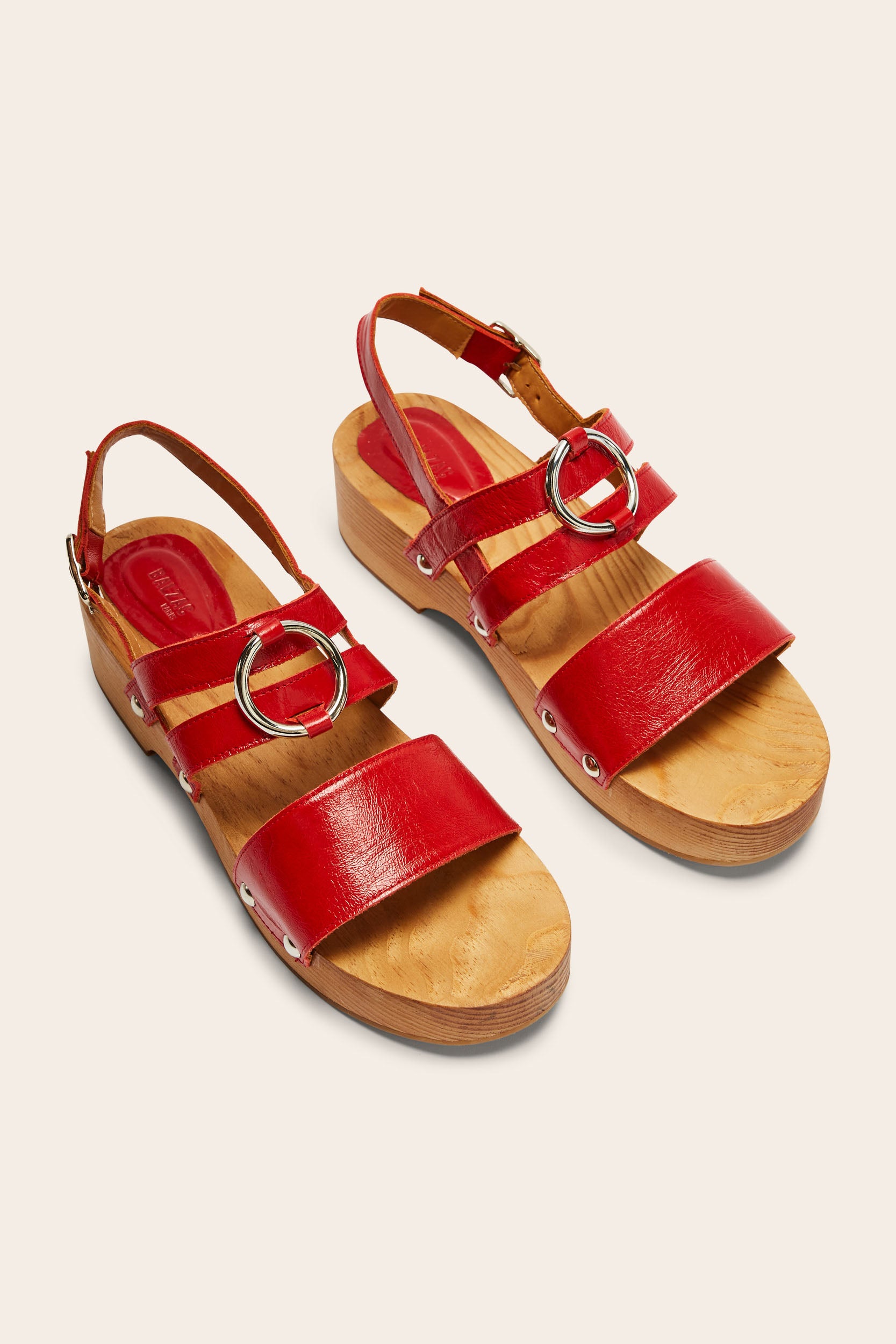 Sandals Lysia red