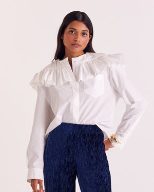 Sophie natural white shirt