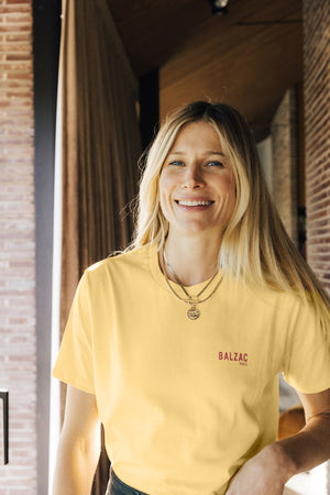 Bree Balzac Paris yellow t-shirt