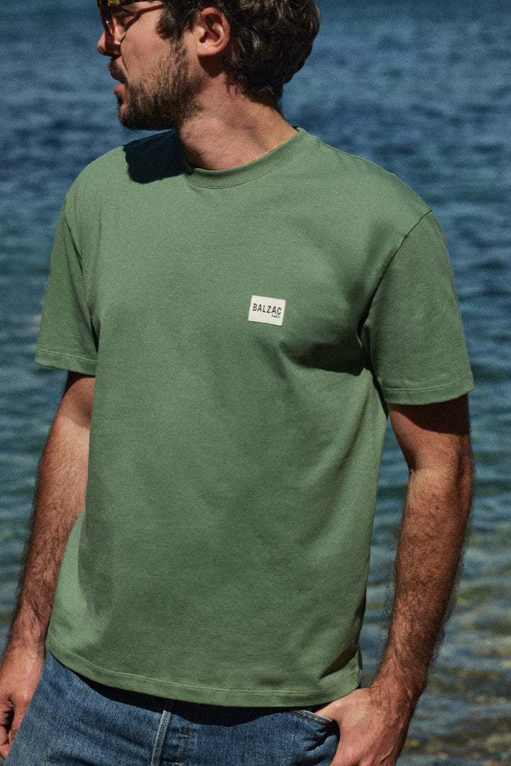 Tee-shirt Martel vert sauge