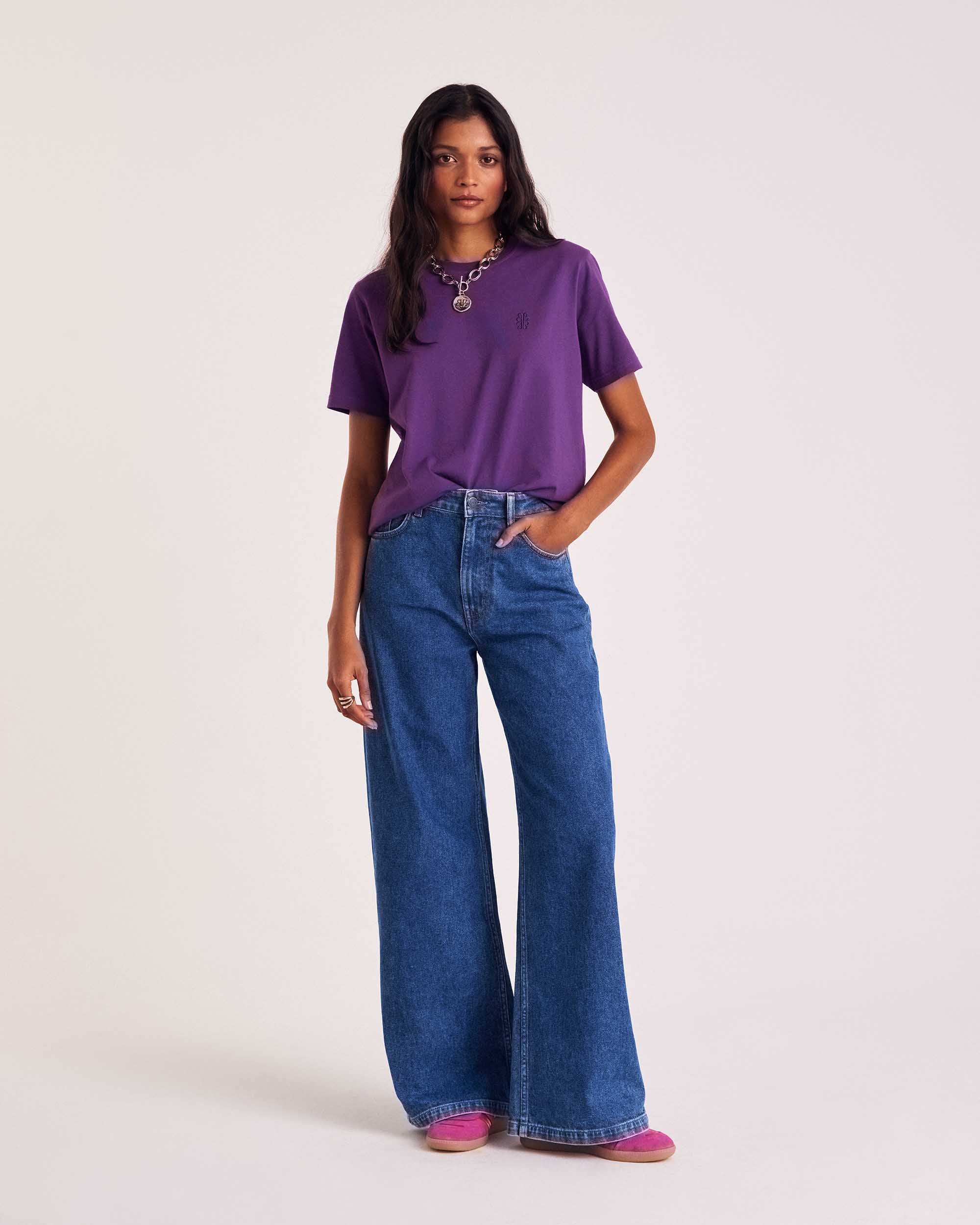 T-shirt Bree Violet