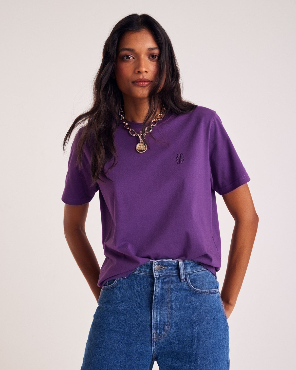 T-shirt Bree Violet