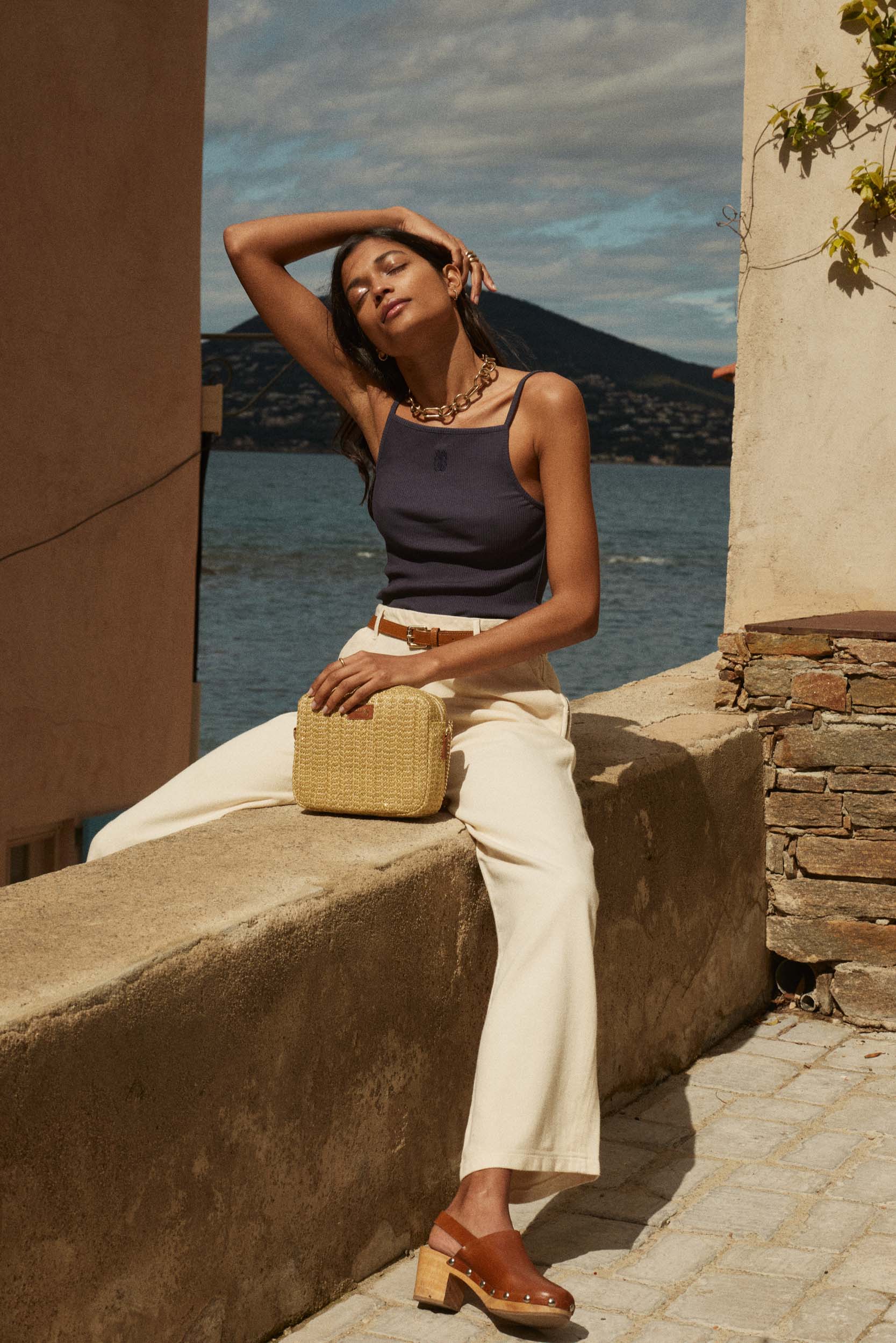 Pants Paolo cream brûlée