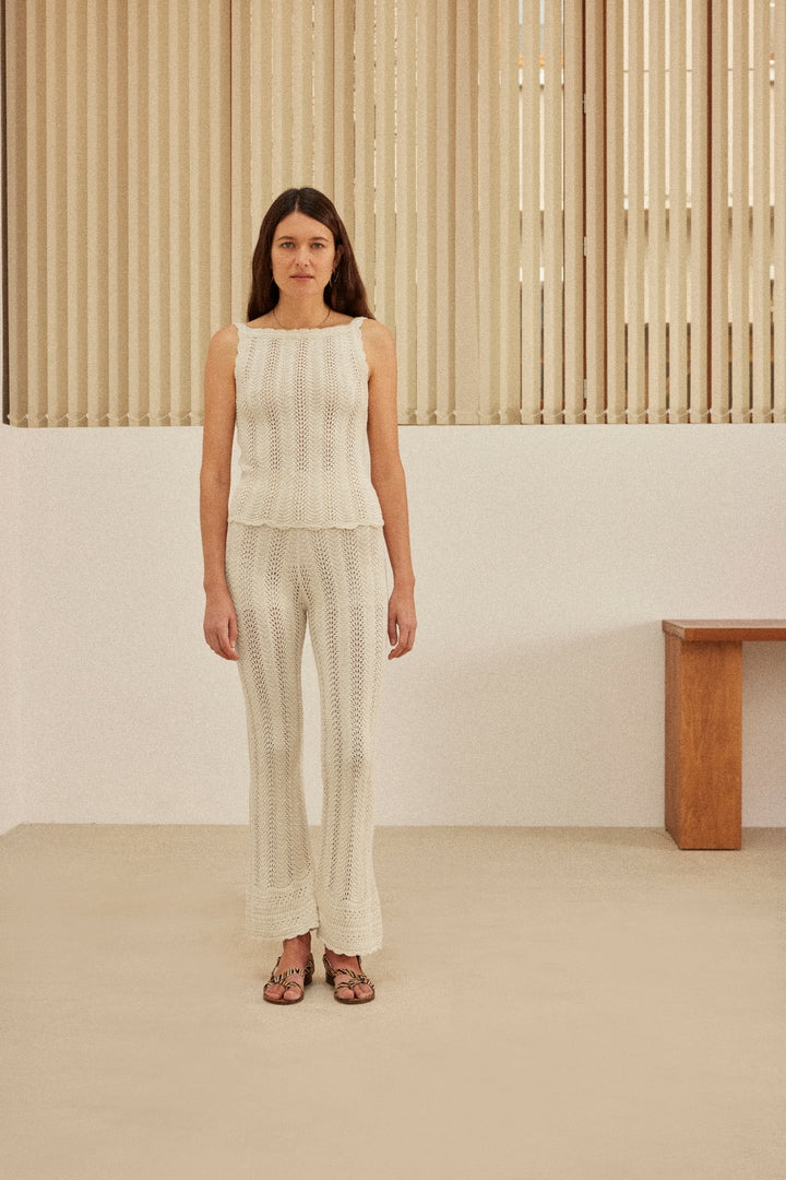 Pants Marbre ecru