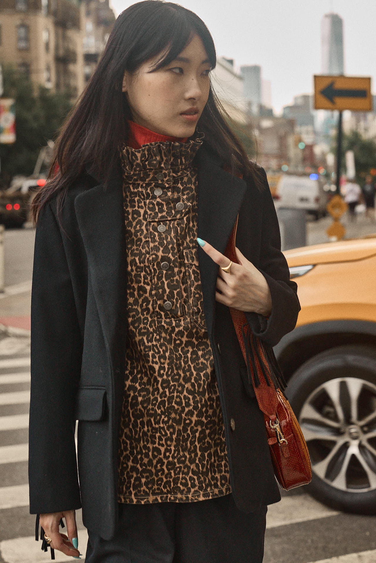 Jacket Marceau navy blue