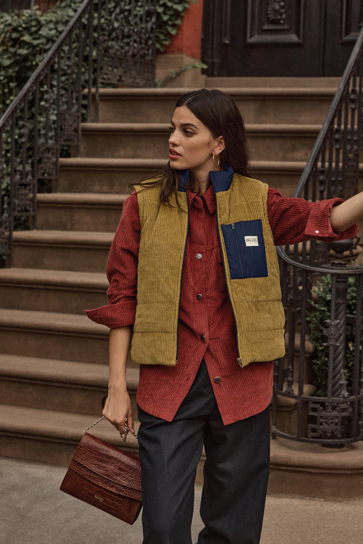 Bag Noah cognac embossed