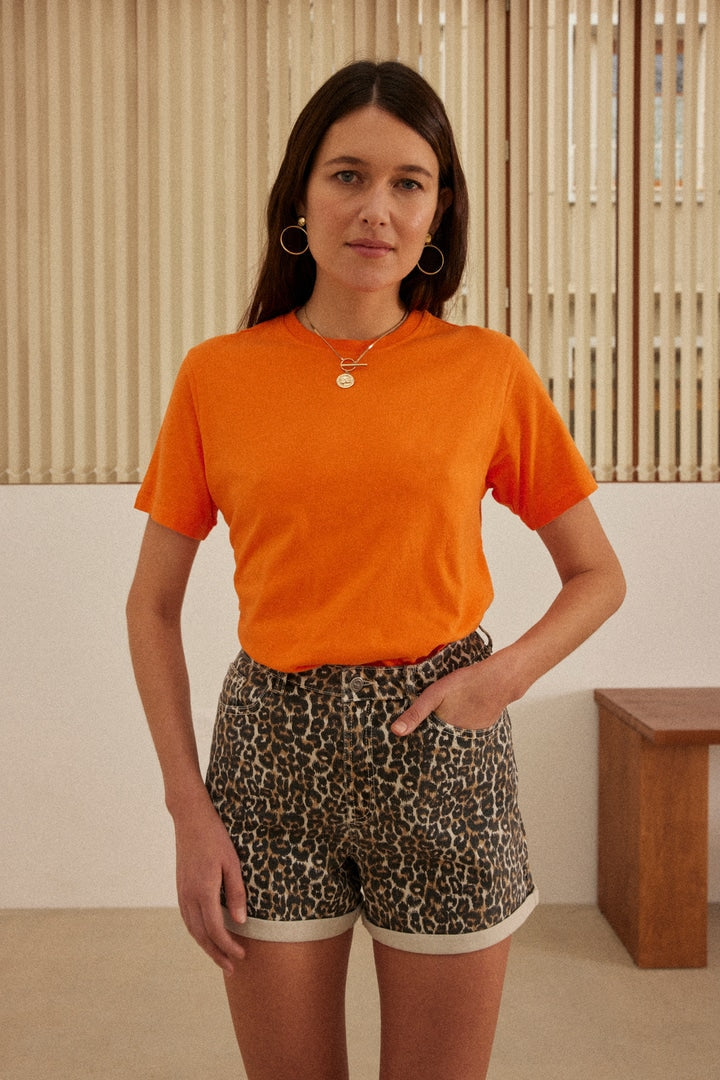 Tee-shirt Bree orange