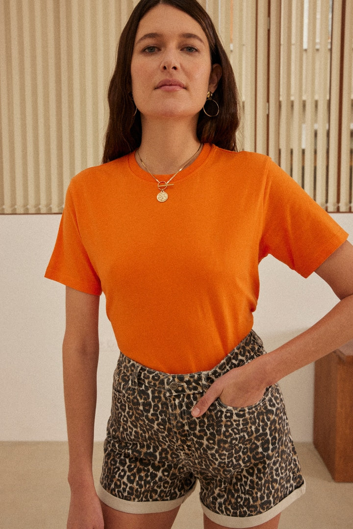 Tee-shirt Bree orange