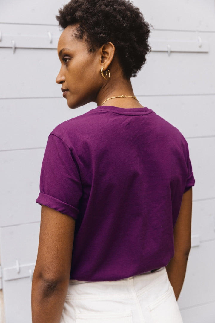 Tee-shirt bree violet