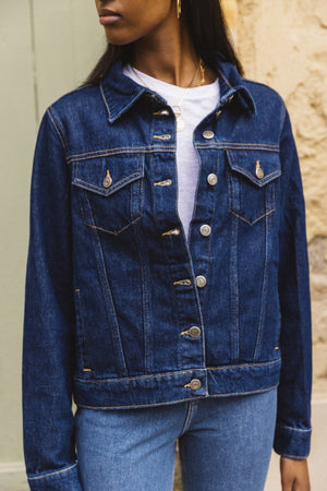 Midnight blue Zoe jacket