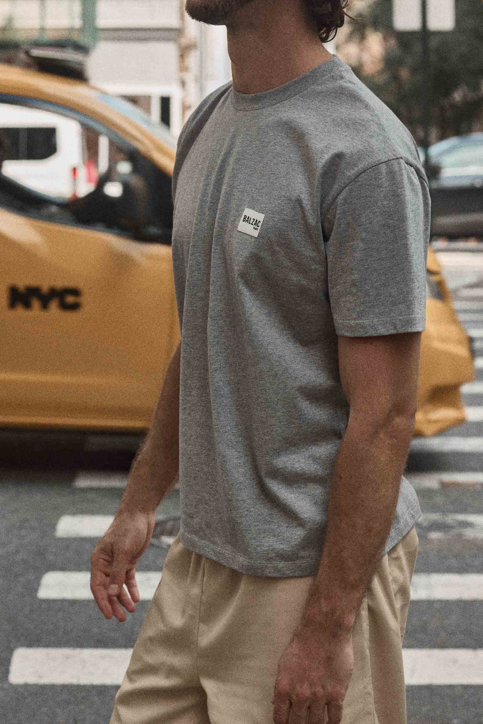 T-shirt Martel heather gray