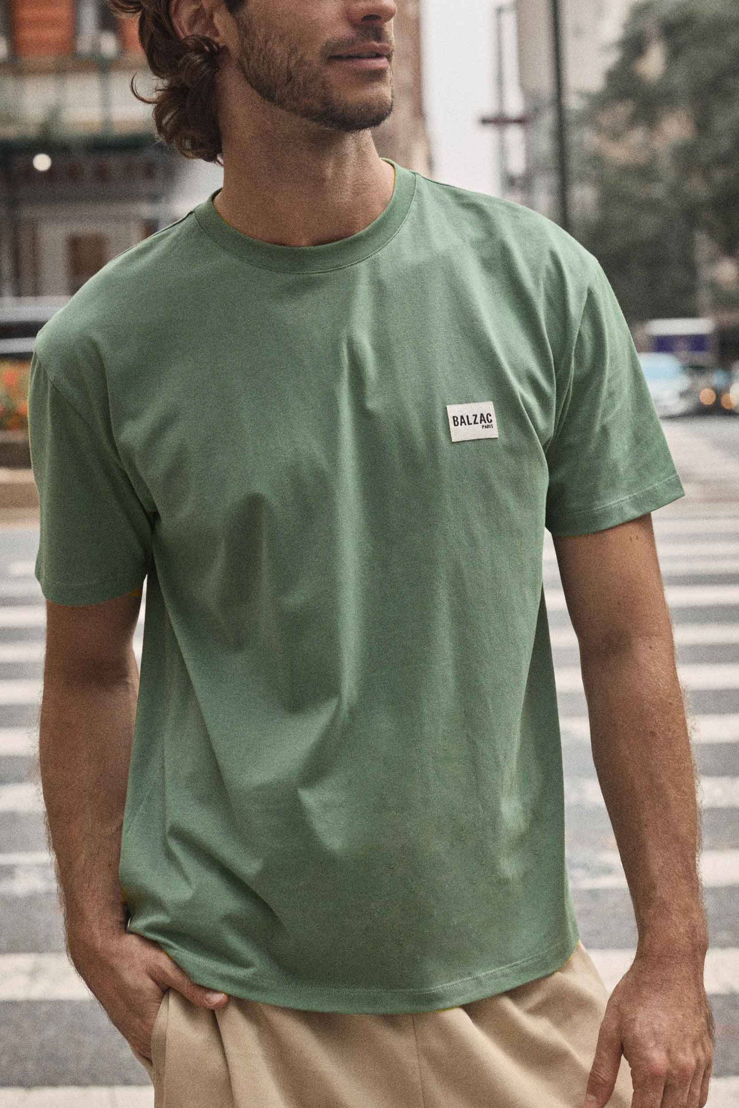 Martel sage green t-shirt