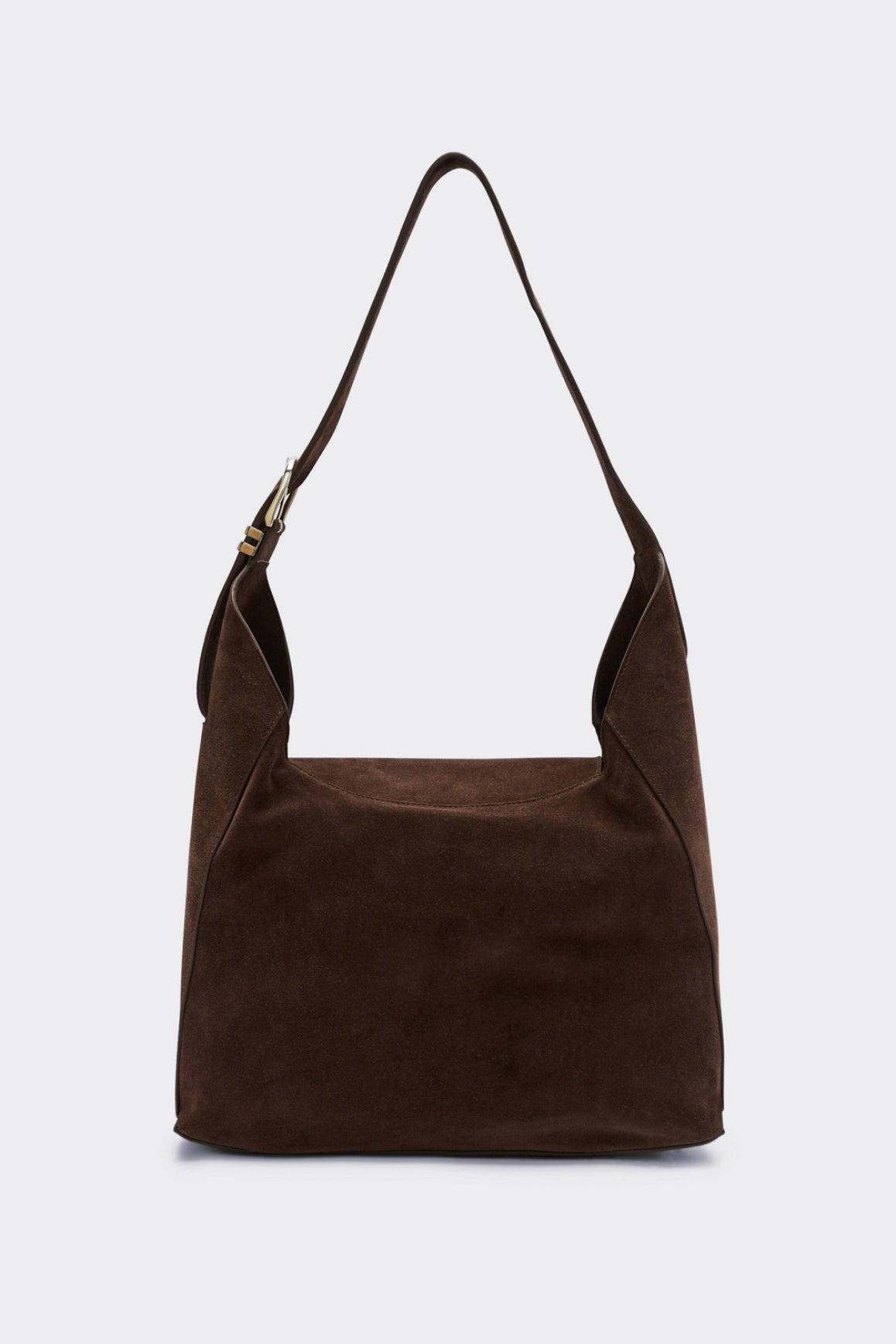 Bag Gala suede of leather mocha