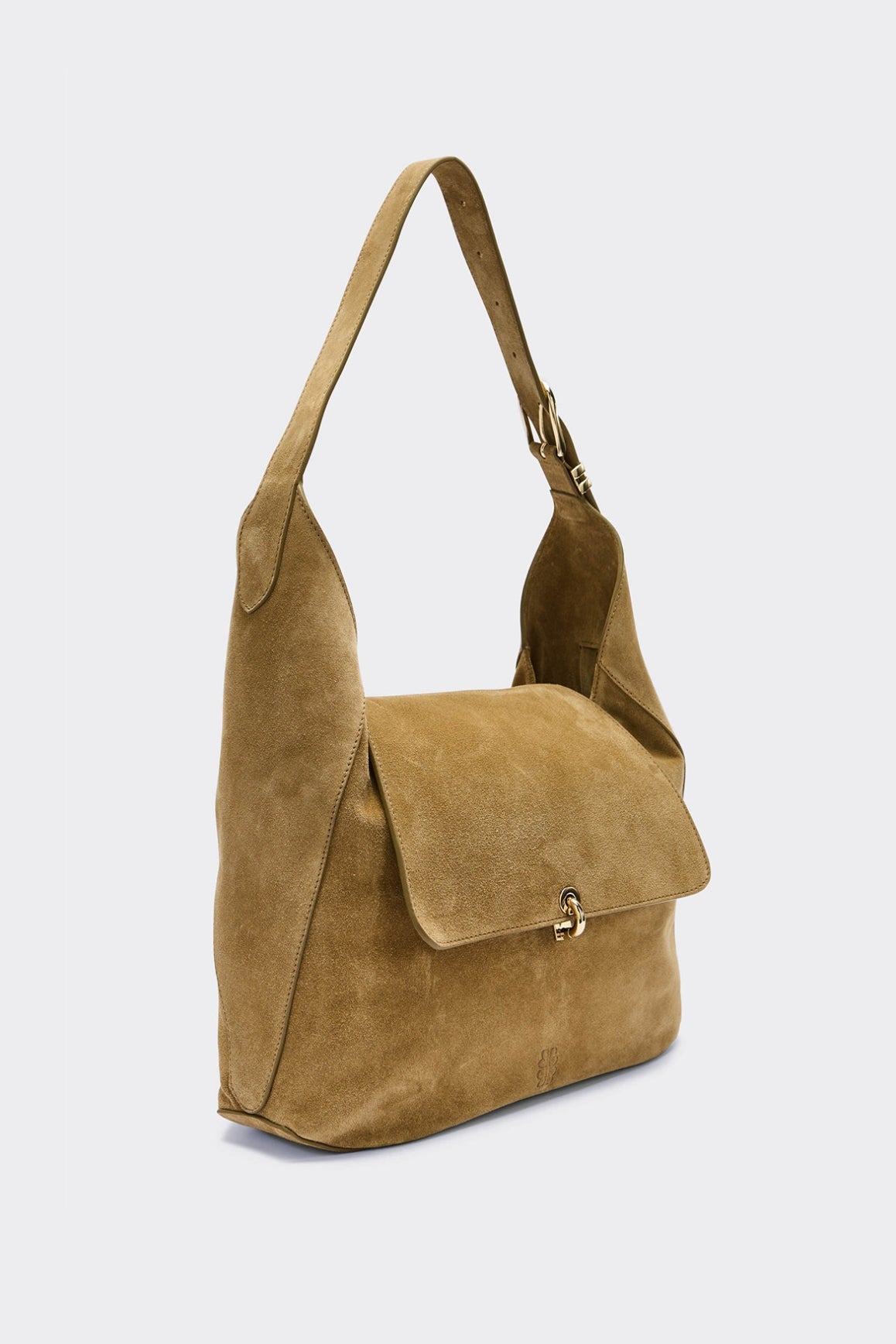 Sac Gala croûte de cuir kaki