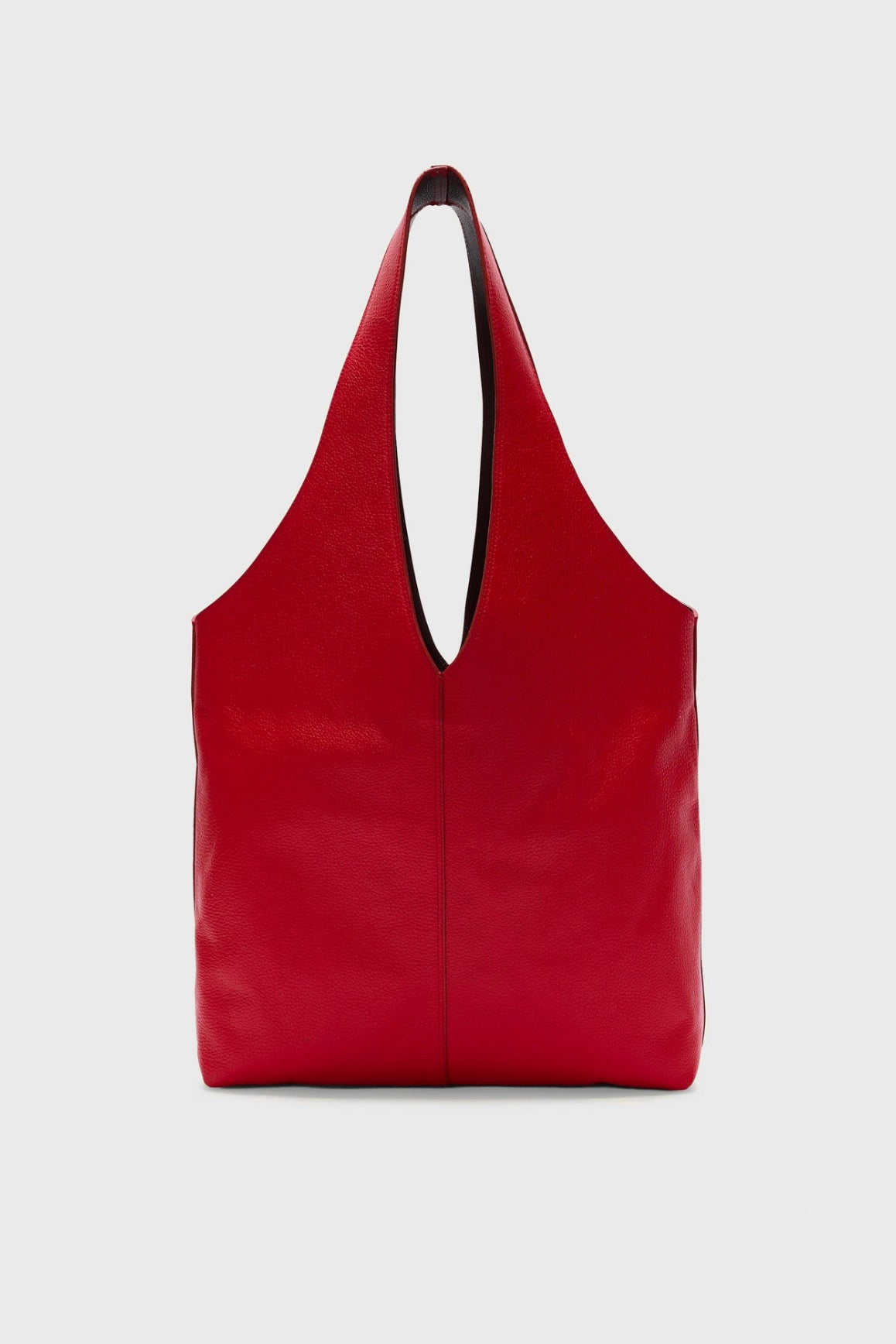 Sac Sun maxi grainé rouge