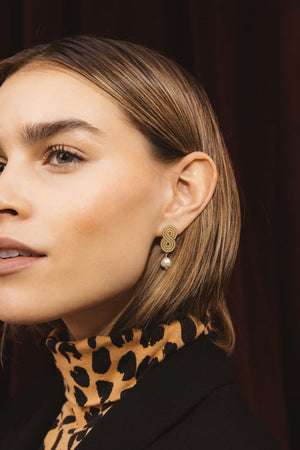 Boucles d'oreille Bonheur doré