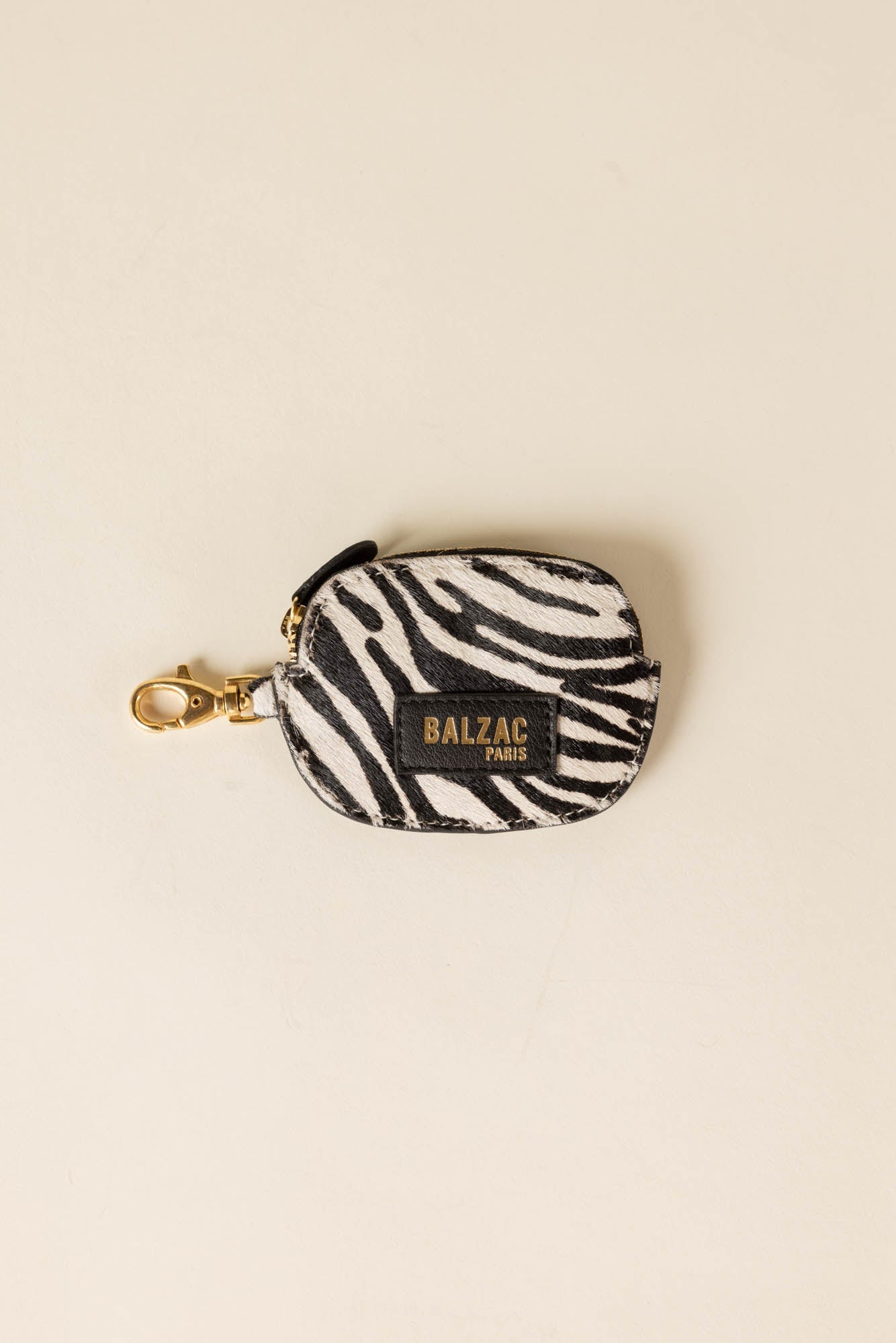 Zebra pony carabiner Ziggy coin purse