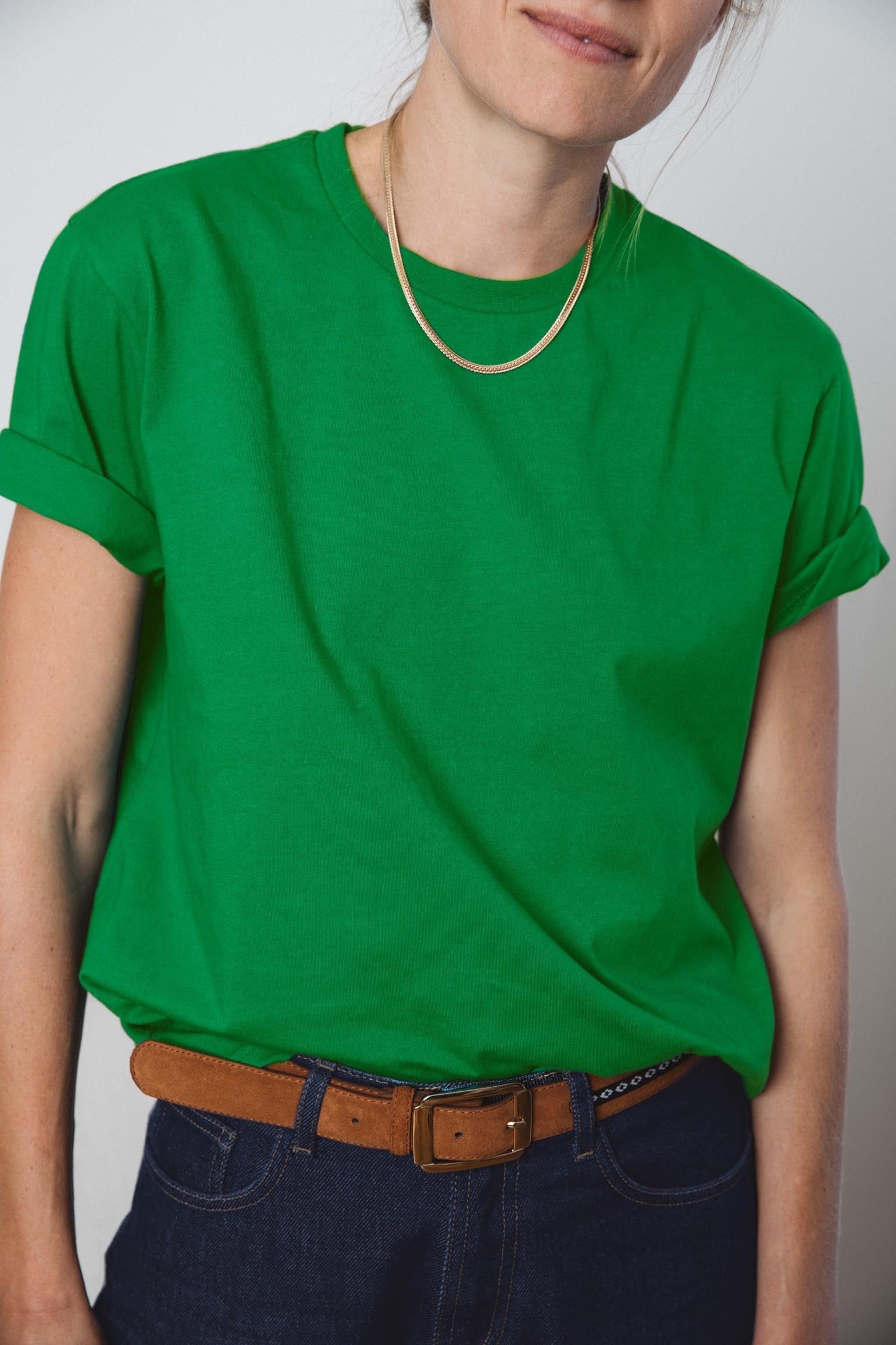 Tee-shirt long fluide Vert d'eau - Algérie Tee-shirt long fluide Vert d'eau - Algérie