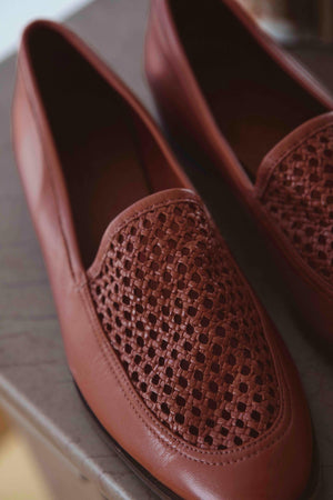 Camel Faustin loafers