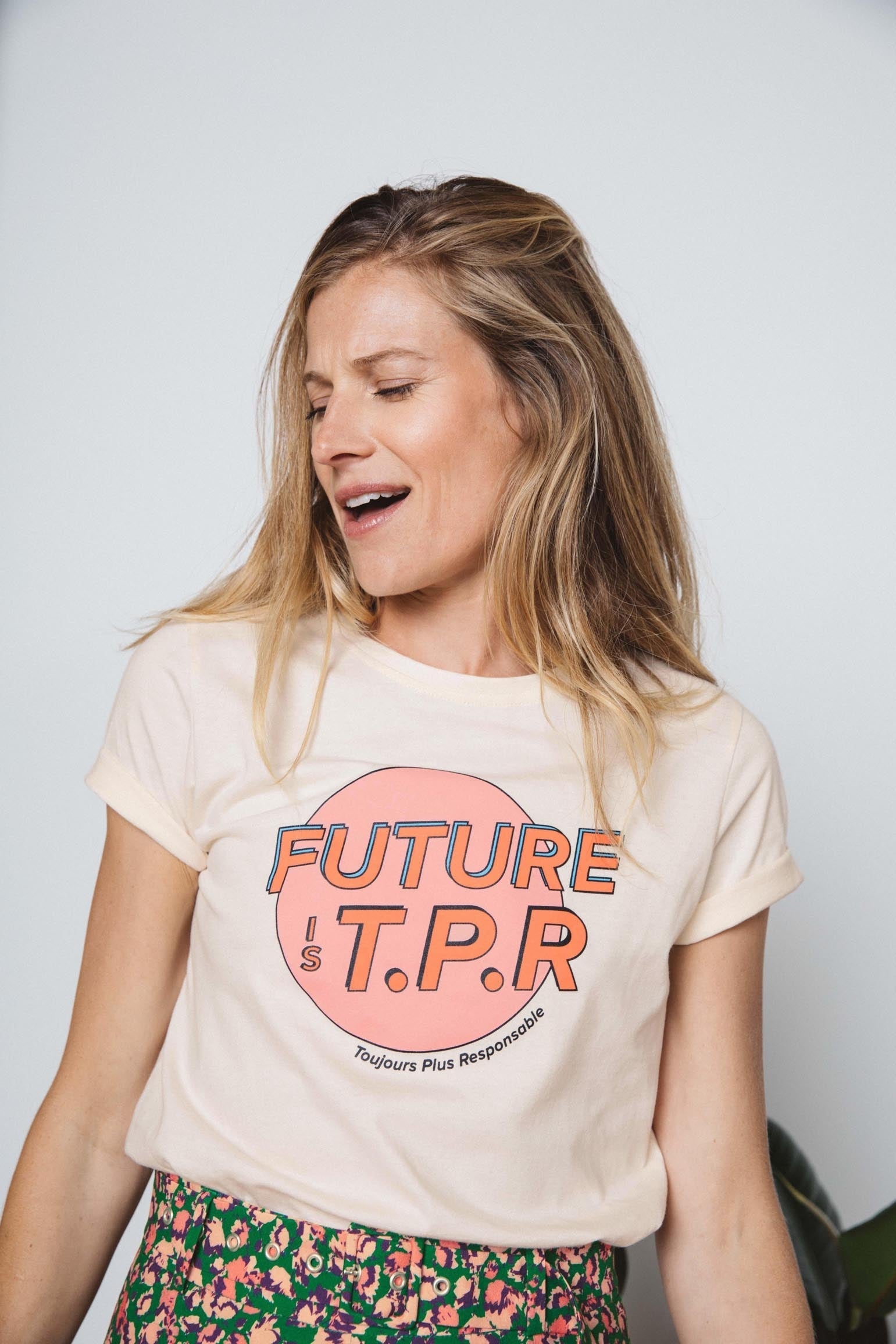 Tee-shirt futur is TPR responsable coton bio OEKO-TEX