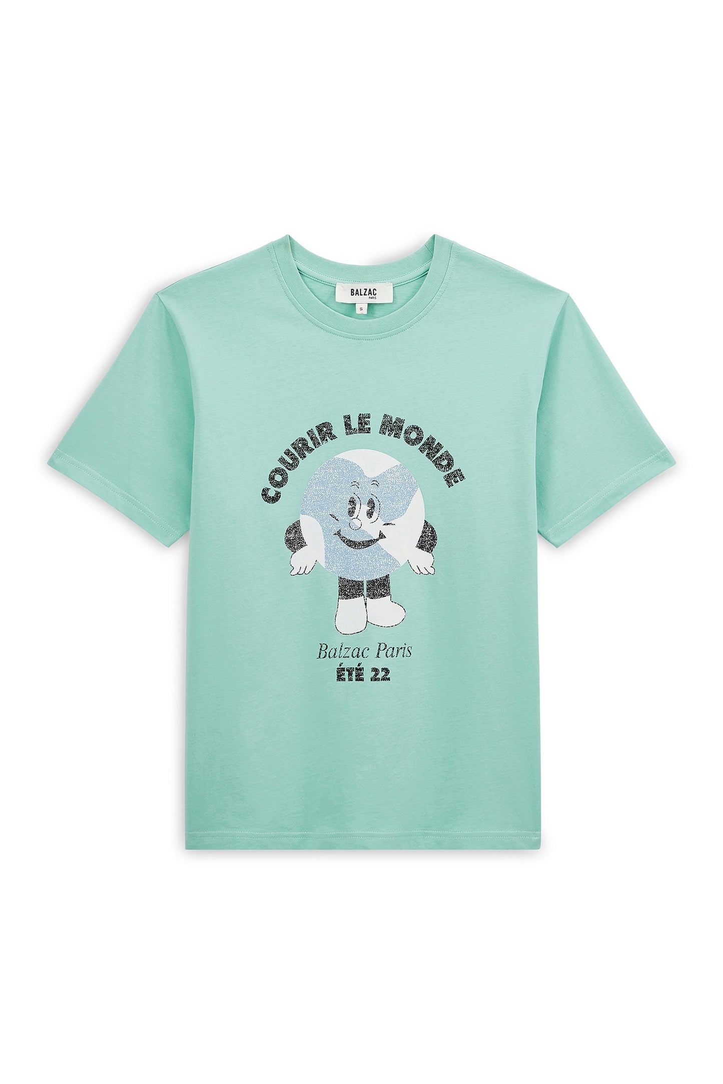 Tee-shirt Bree Courir le Monde vert