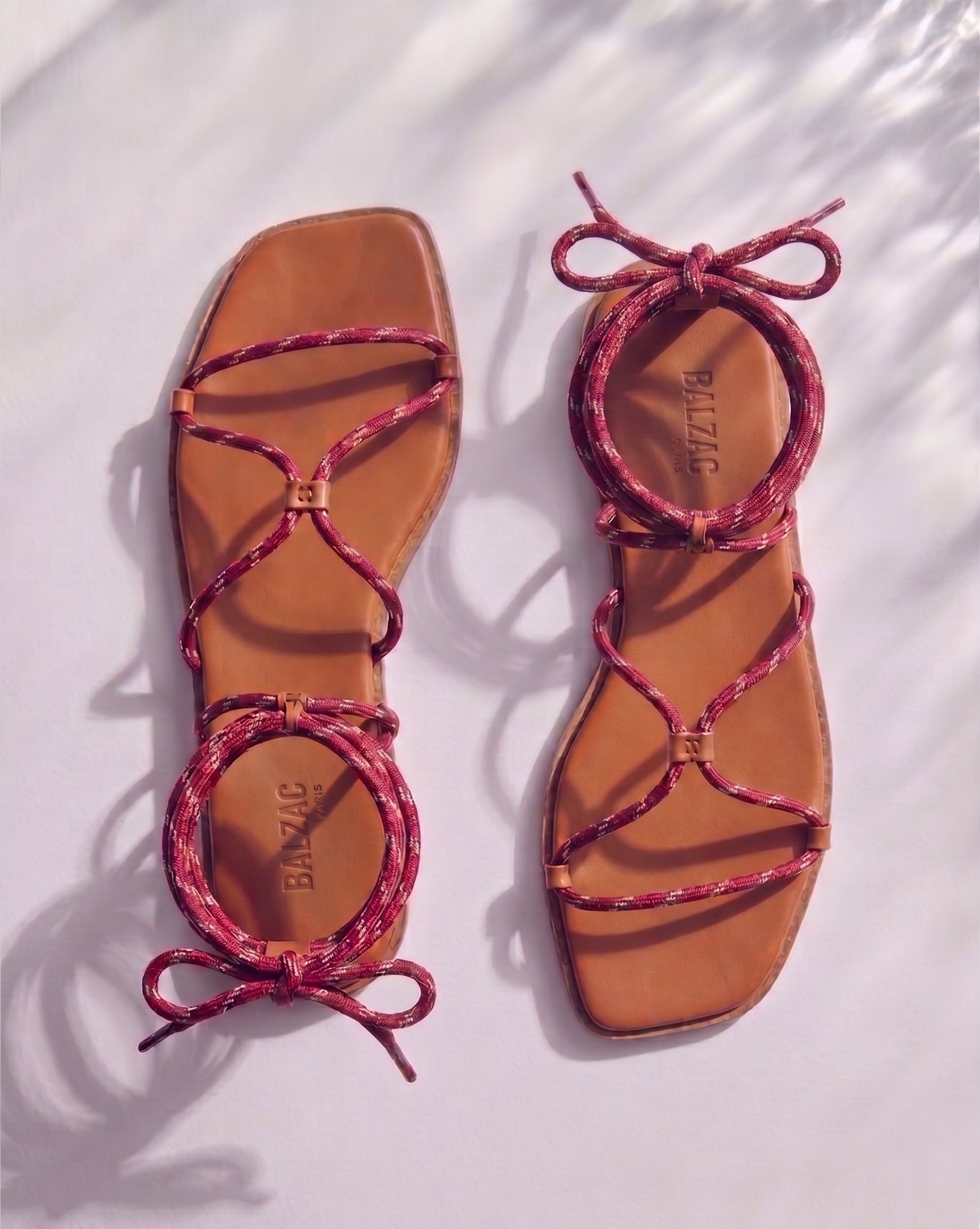 Sandals Azur burgundy