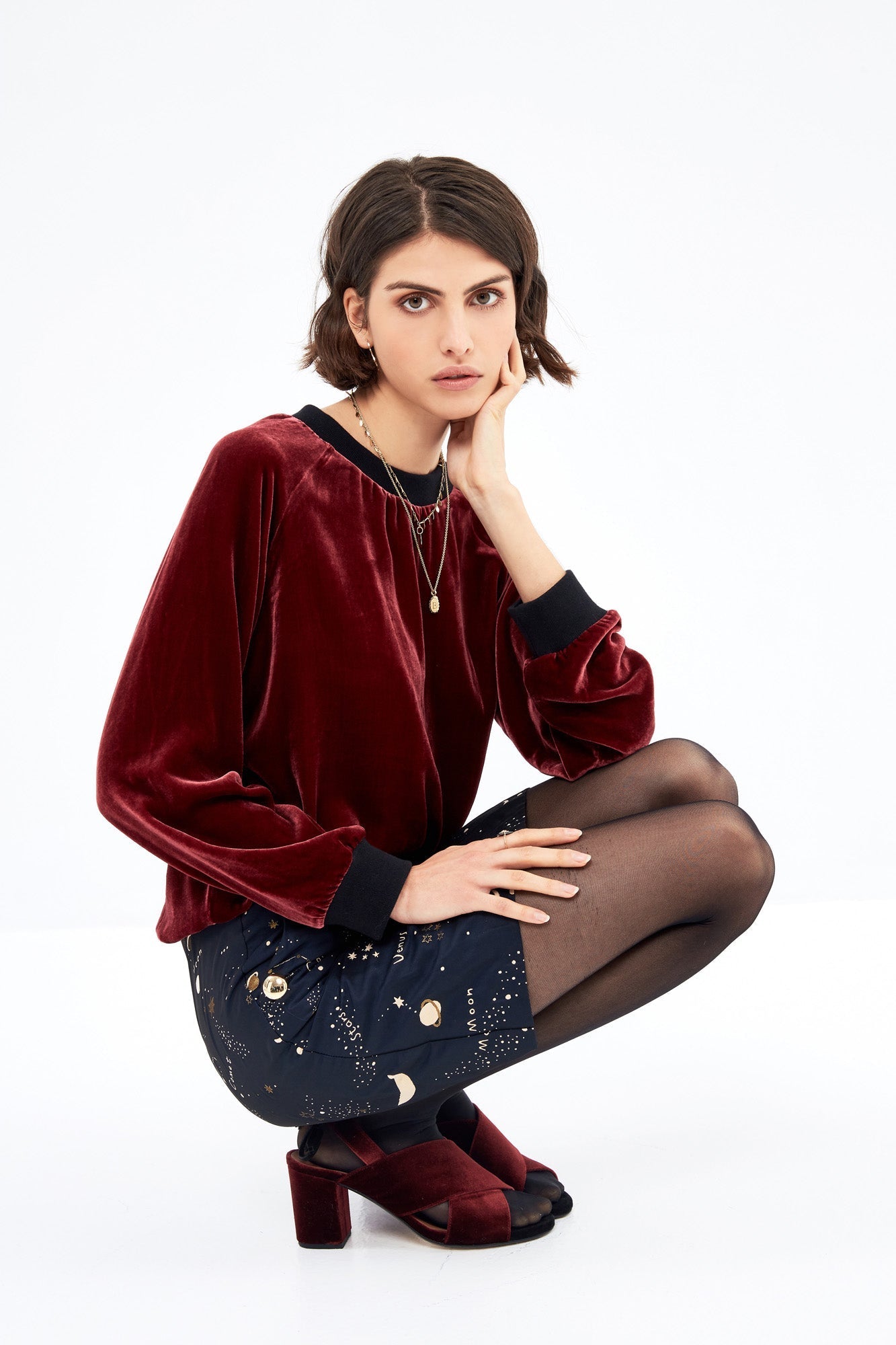 トレーナー/スウェット france balzac paris moon light sweat Sweat Moonlight bordeaux - Balzac Paris