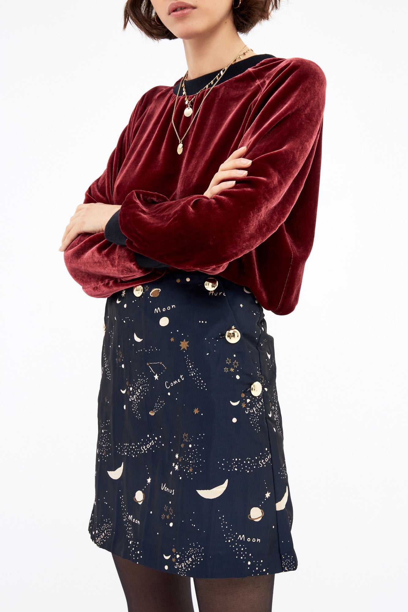 トレーナー/スウェット france balzac paris moon light sweat Sweat Moonlight bordeaux - Balzac Paris