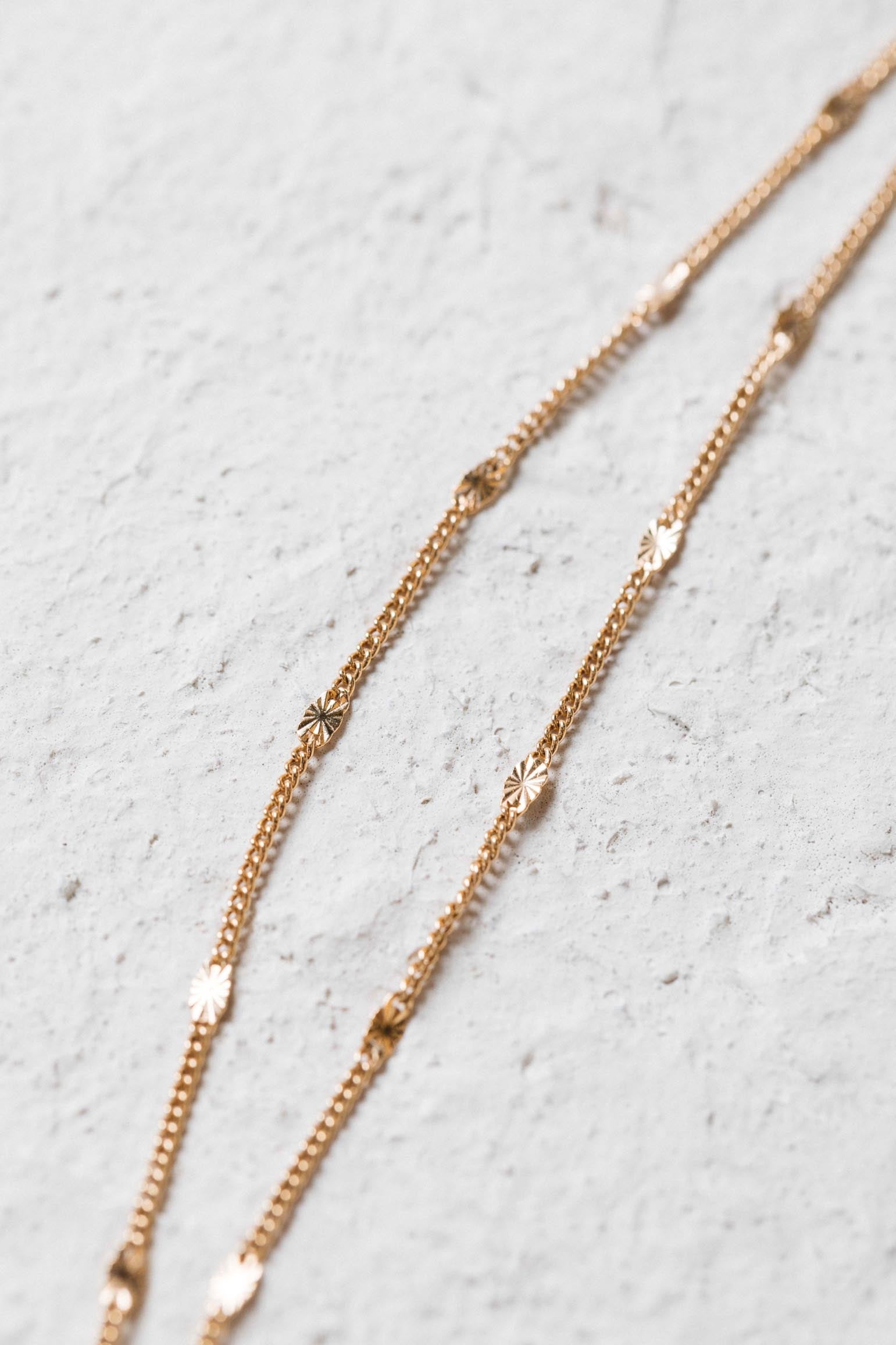 Chaine Bromélia gold