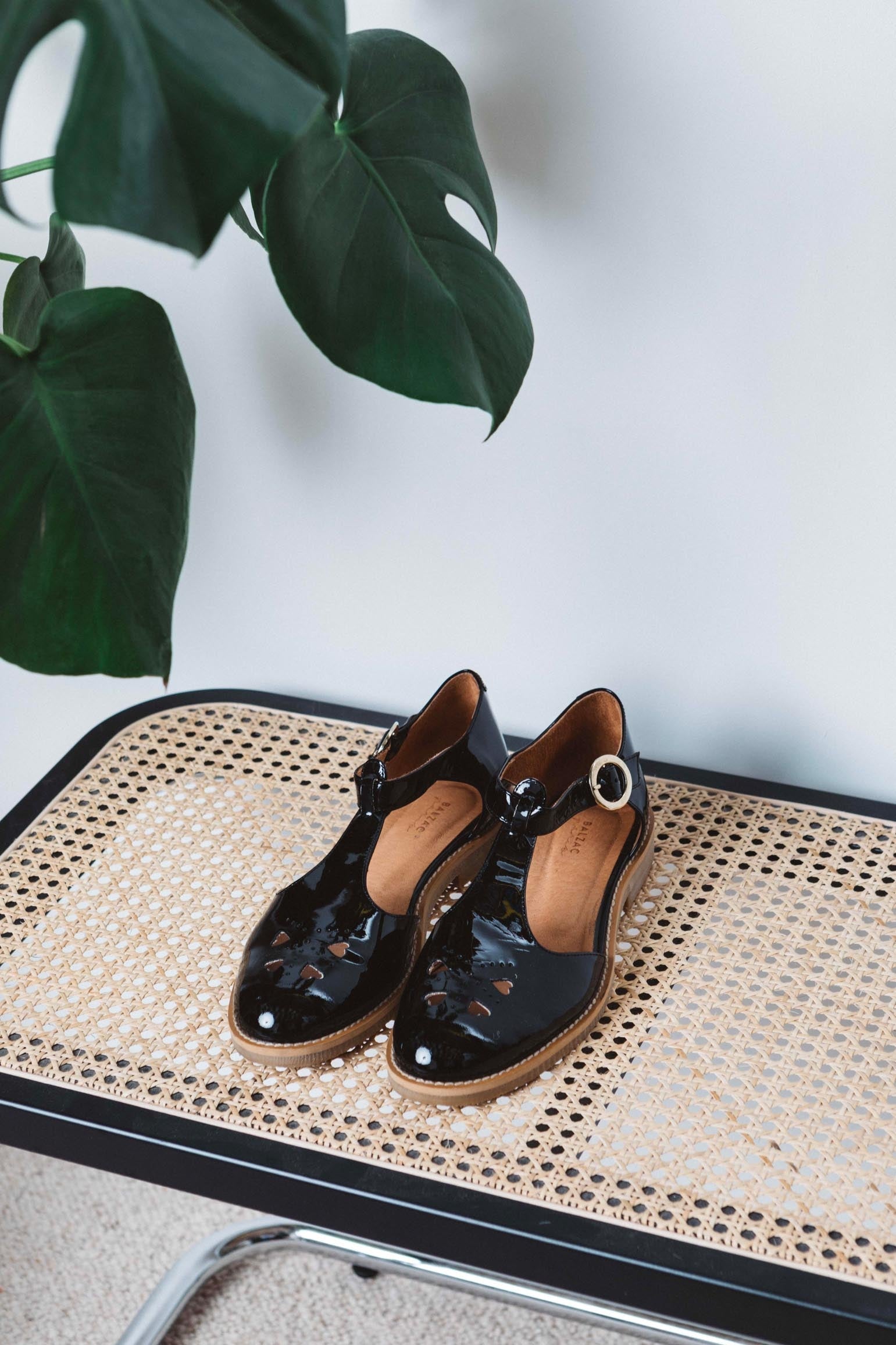 Babies Aloïs patent black