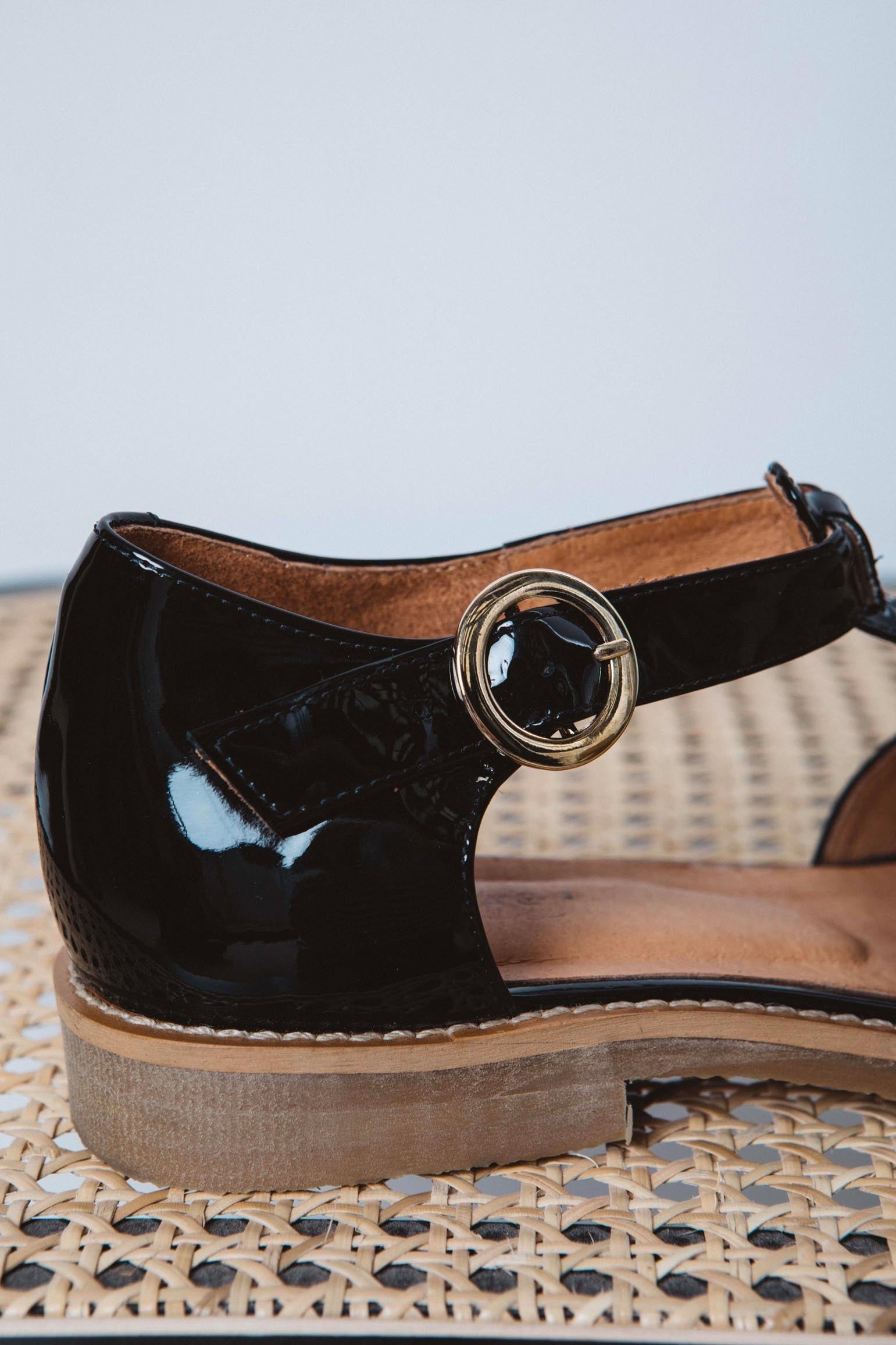 Babies Aloïs patent black