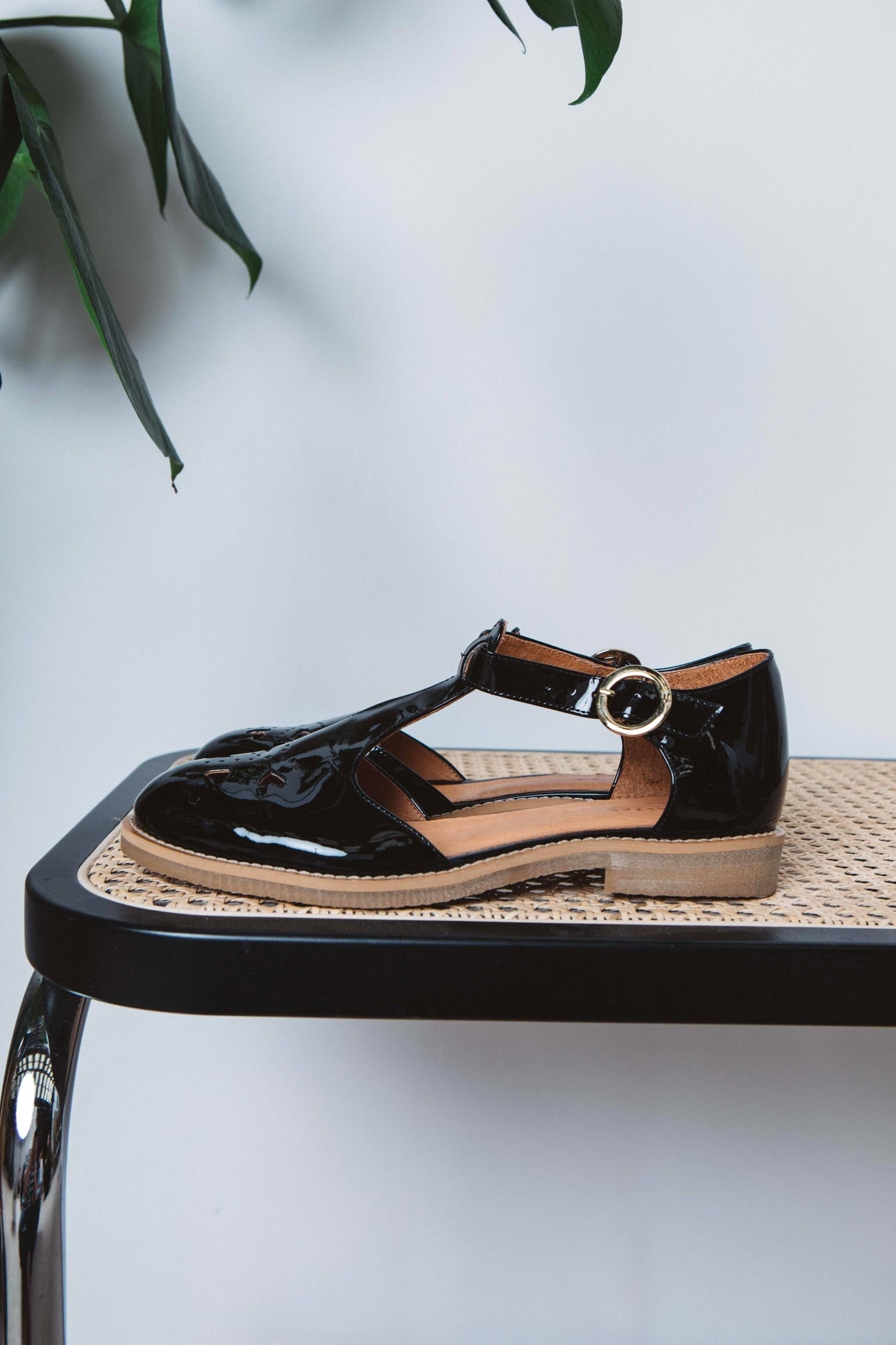 Babies Aloïs patent black