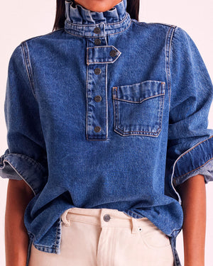 Cyrius ultramarine blue jacket