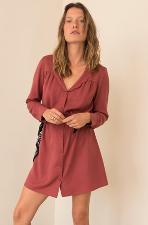 Robe Léandre bois de rose