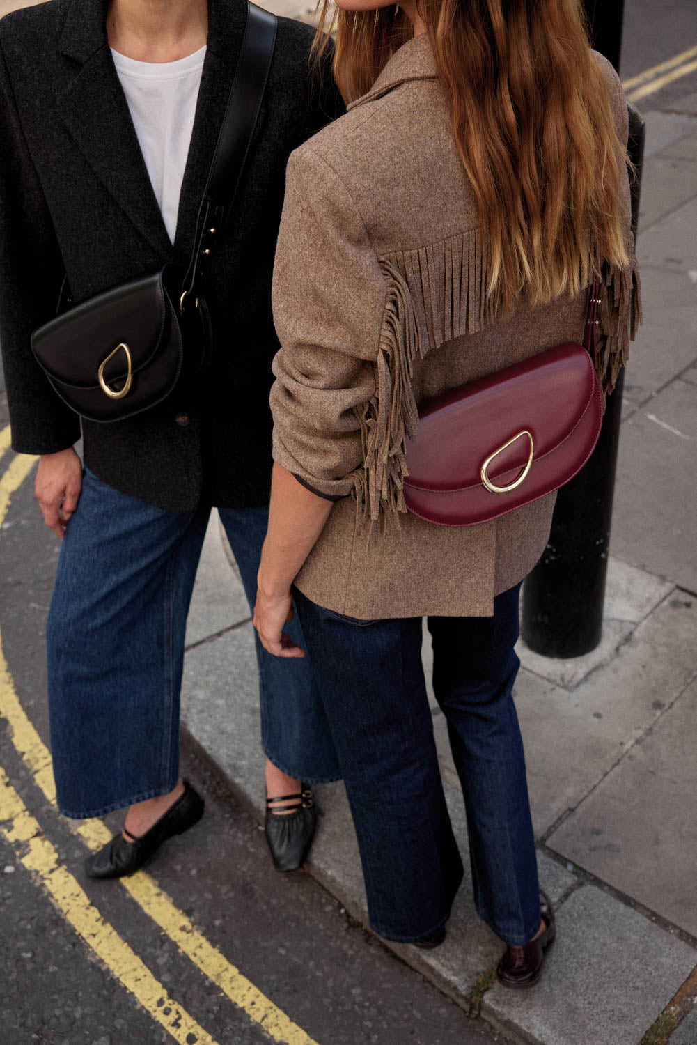Bag Maé burgundy