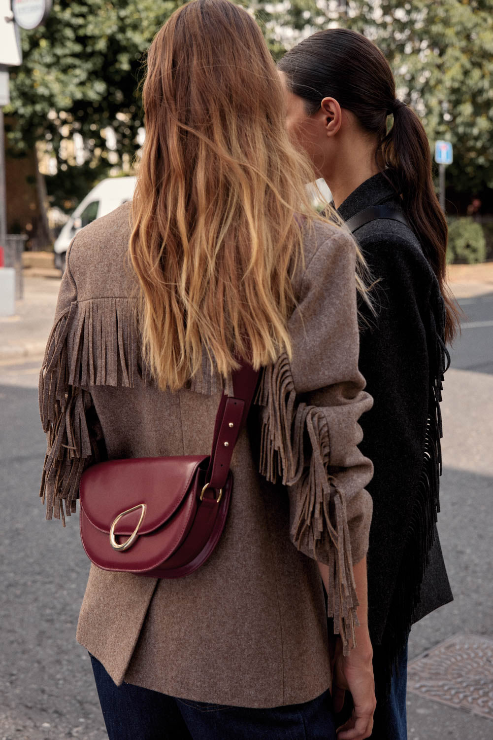 Bag Maé burgundy