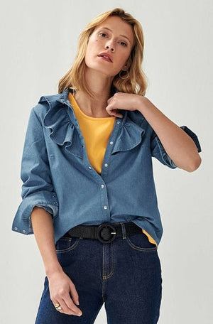 Ambroisine denim shirt
