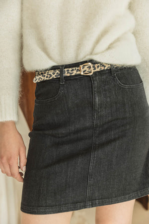 Dark gray Loane skirt