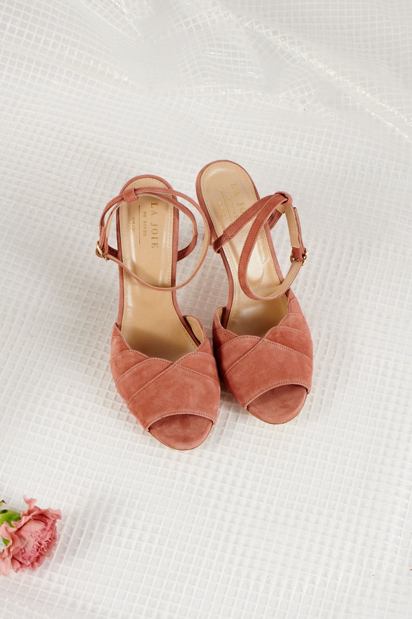 Make-up pink Maëlle sandals