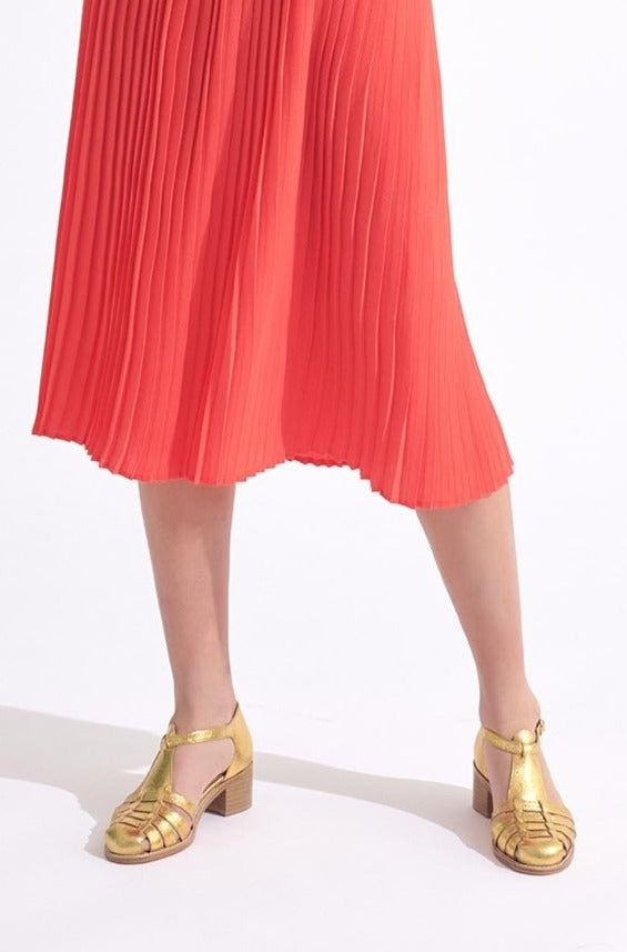 Sandals Albane gold