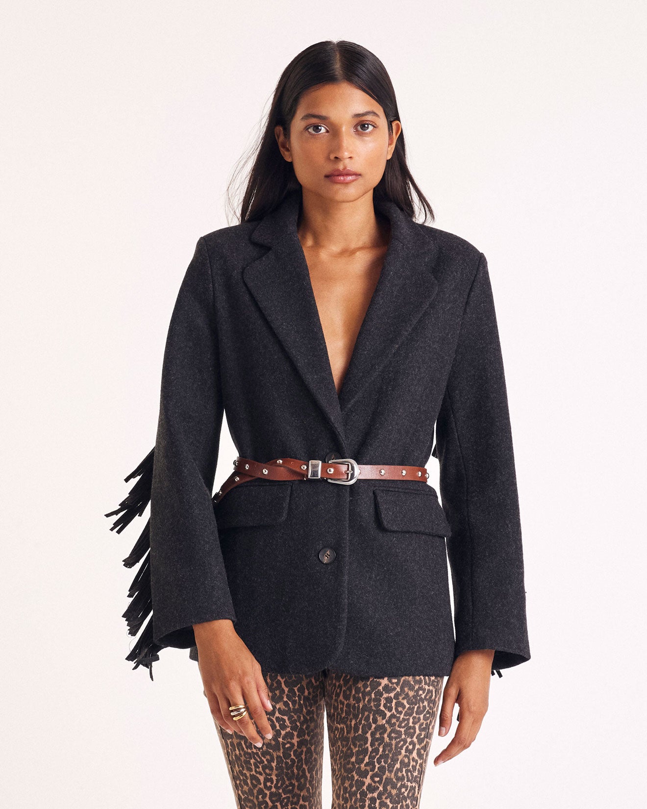Jacket Marceau gray charcoal