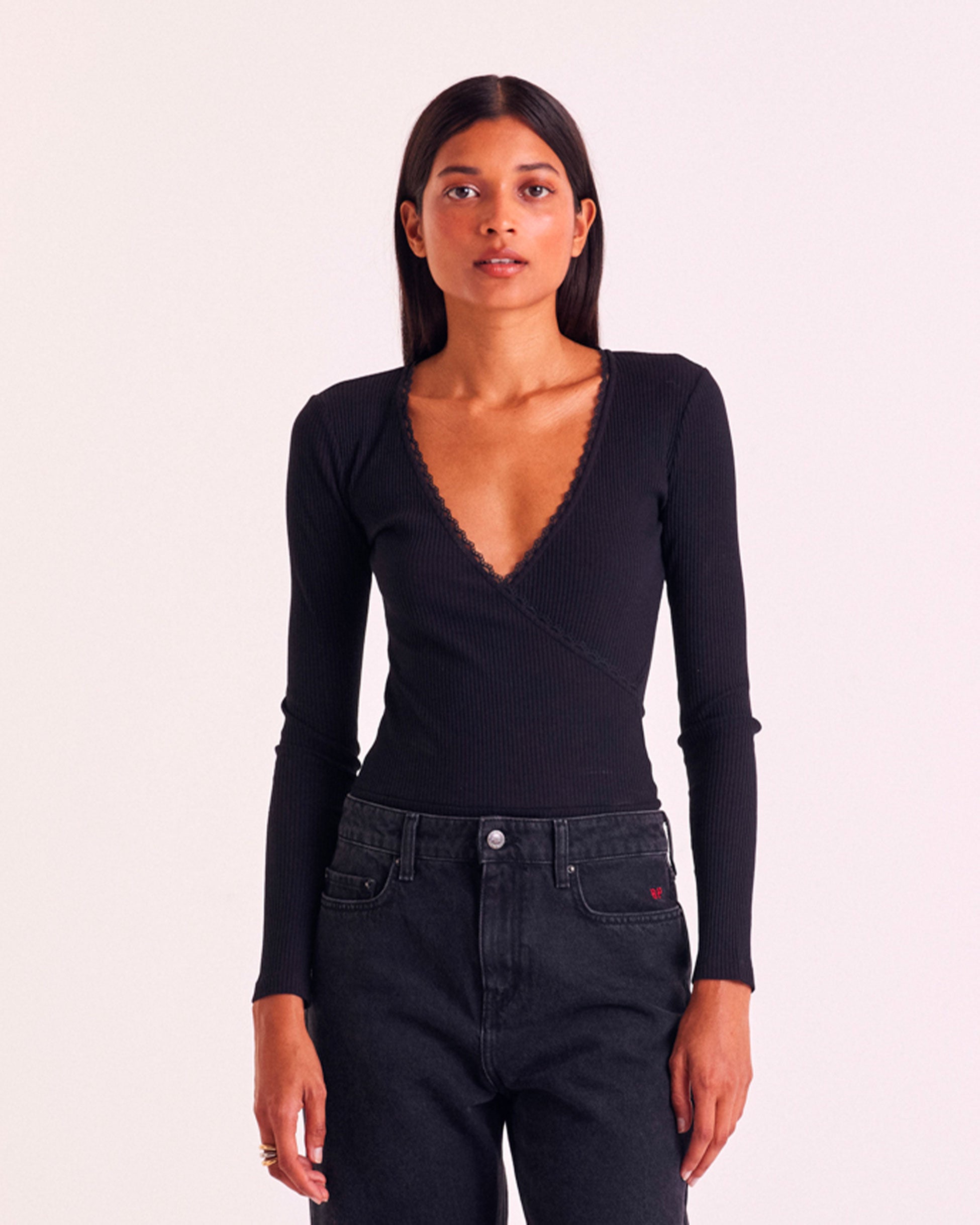Matthew black bodysuit - Balzac Paris