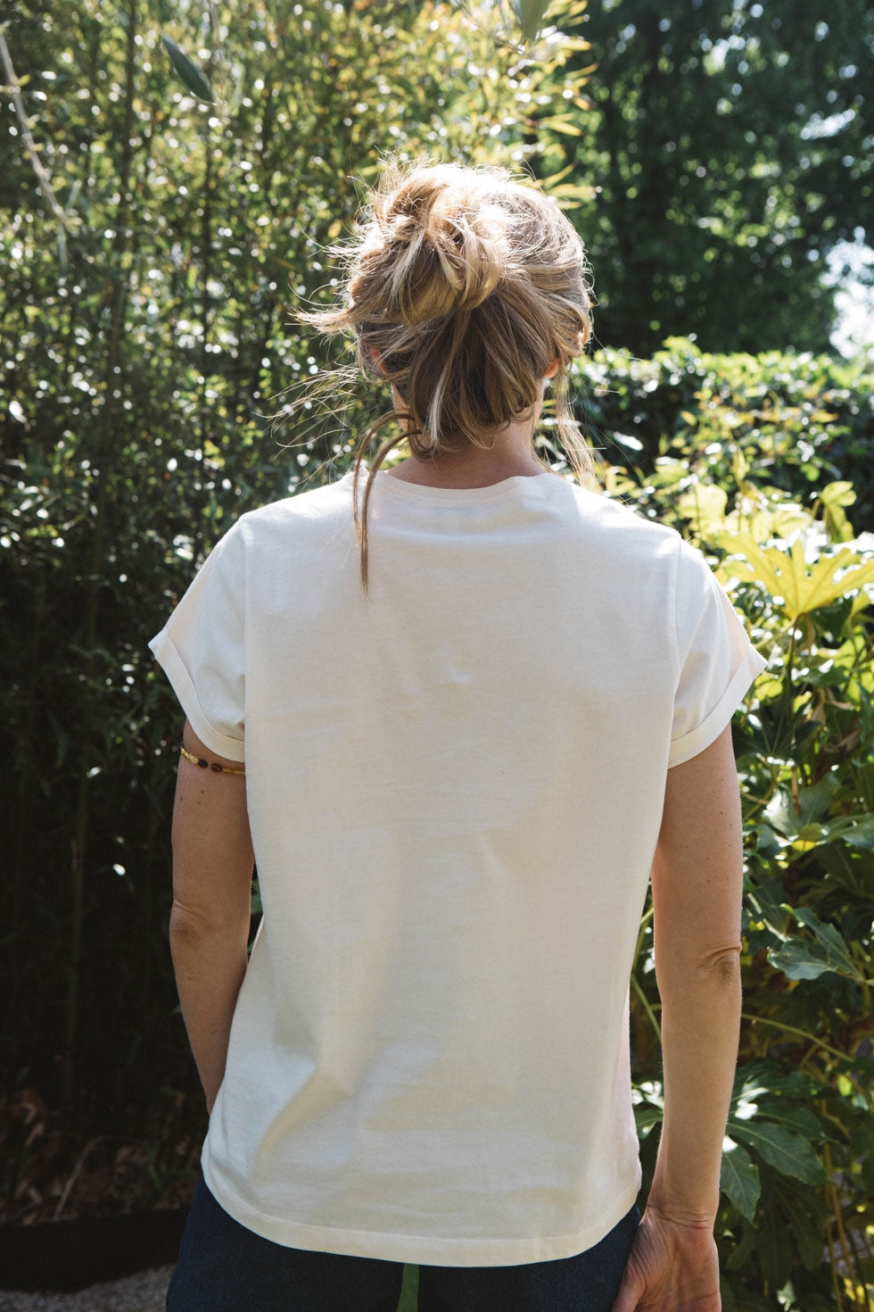 T-shirt La Témoin ecru