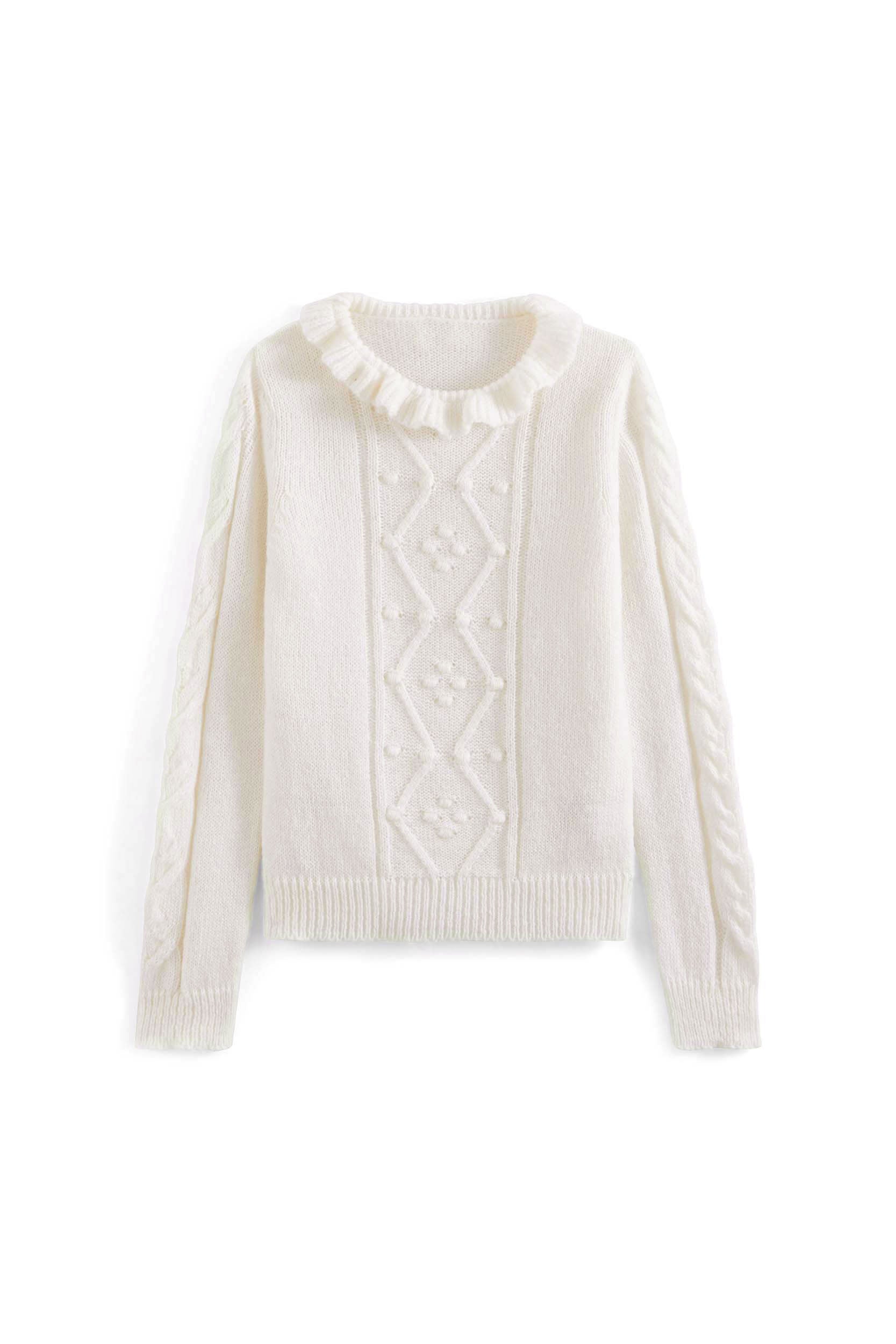 Natural white Olie sweater