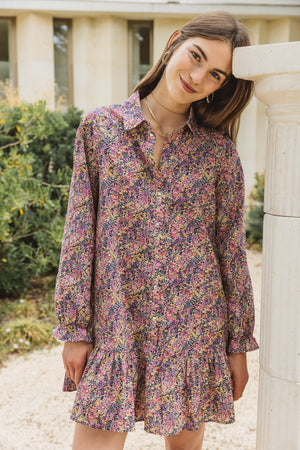 Robe Lily imprimé fleuri